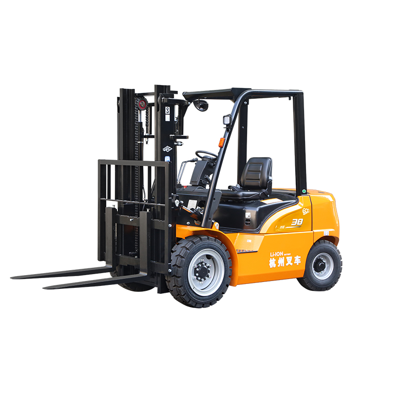 XE Sraith 2 Tons Leictreach Ceallraí Litiam Forklift Leictreach
