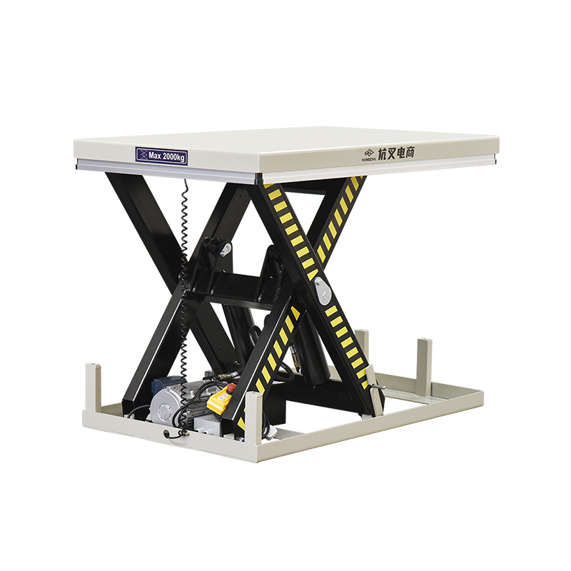 Ardaitheoir leictreach scissor stáiseanóireachta Tábla 2 tonna