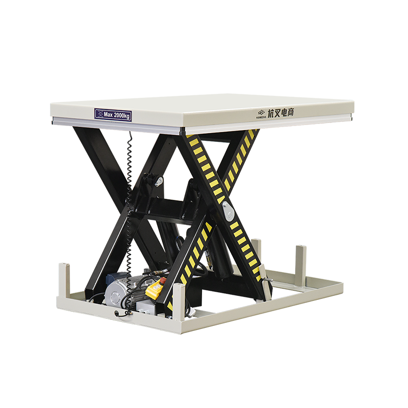Ardaitheoir leictreach scissor stáiseanóireachta Tábla 2 tonna