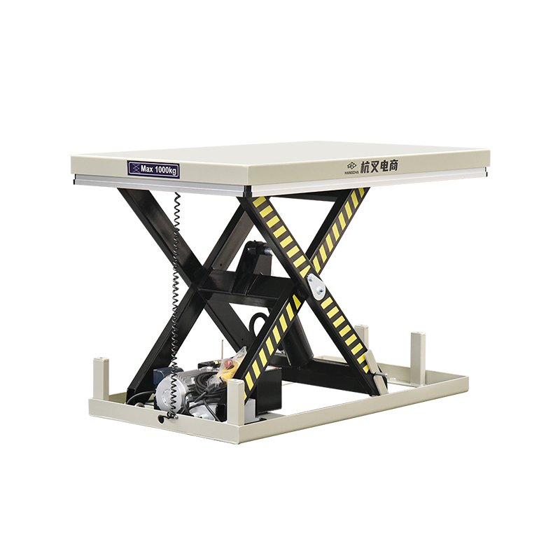 Ardaitheoir leictreach scissor stáiseanóireachta Tábla 1 tonna