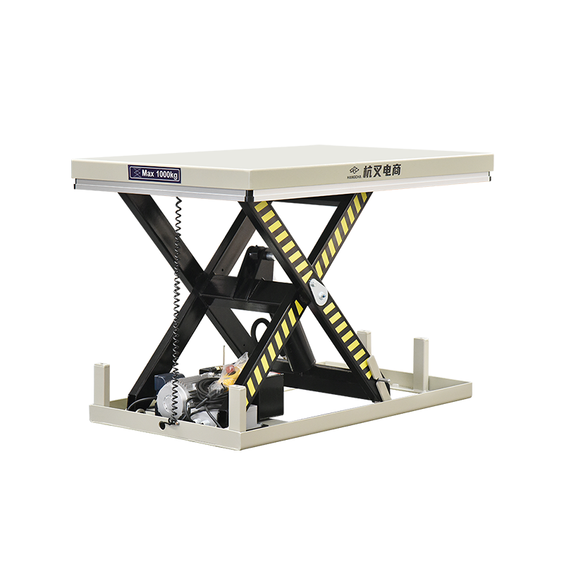 Ardaitheoir leictreach scissor stáiseanóireachta Tábla 1 tonna